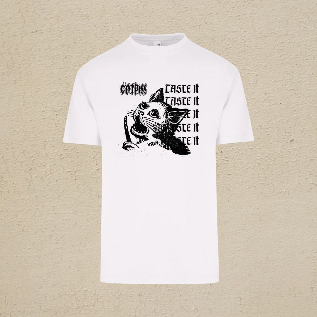 CATPISS 'TASTE IT cat' T-Shirt