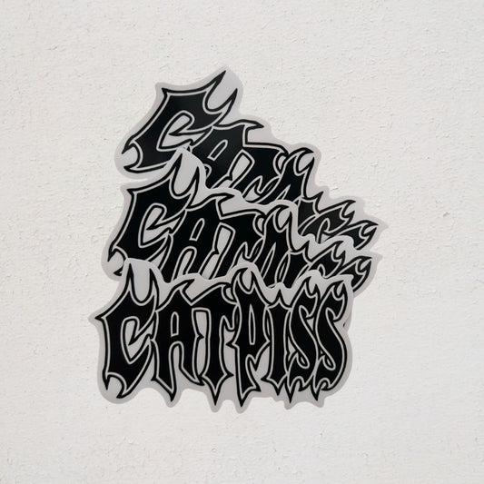 CATPISS Logo Stickers (x5)