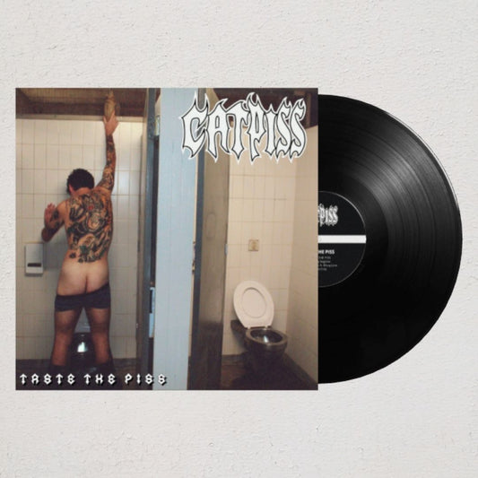 CATPISS / TASTE THE PISS LP 12'' Vinyl Record (black) **PRE-ORDER**